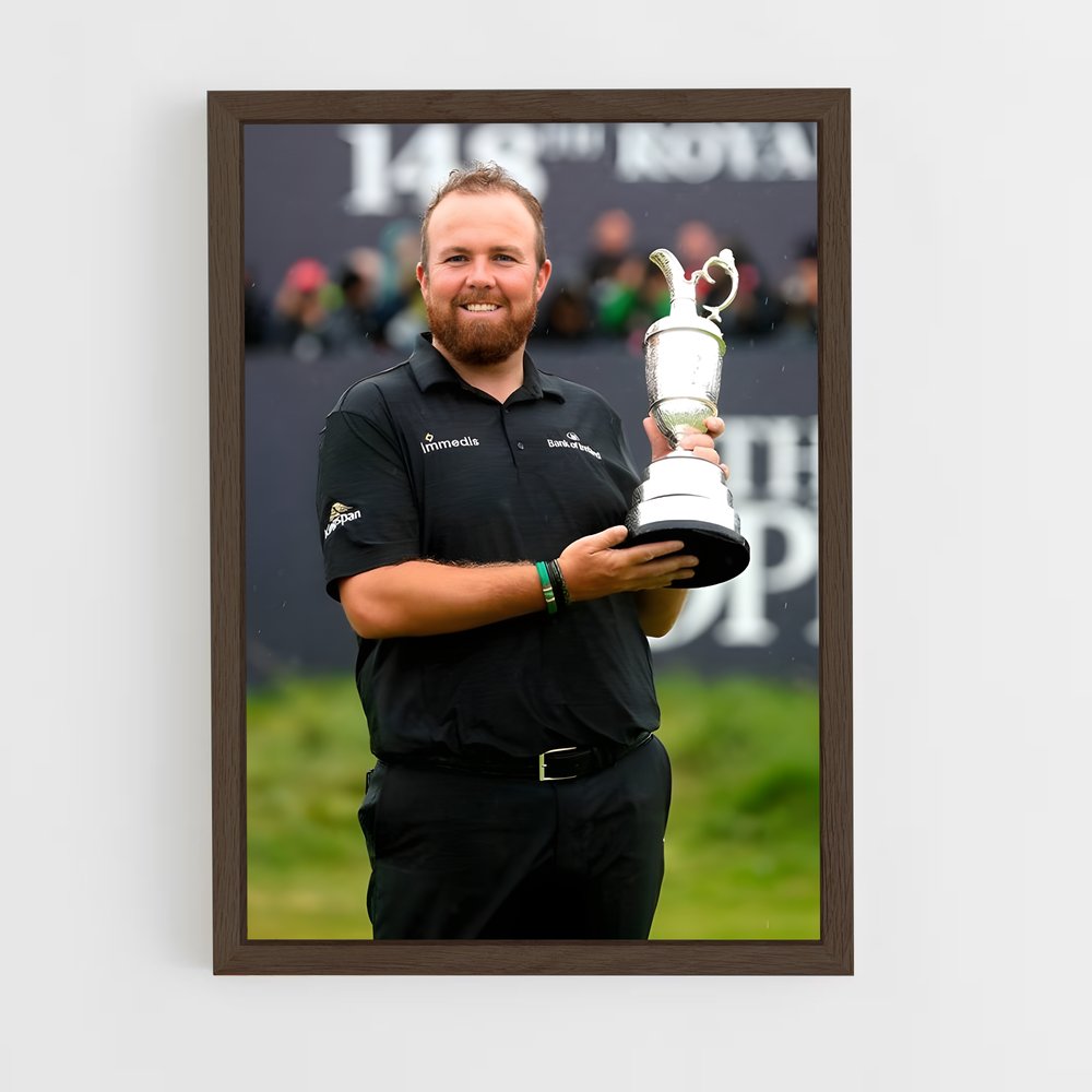 Poster Shane et le Trophée – affiche Golf (vue 5)